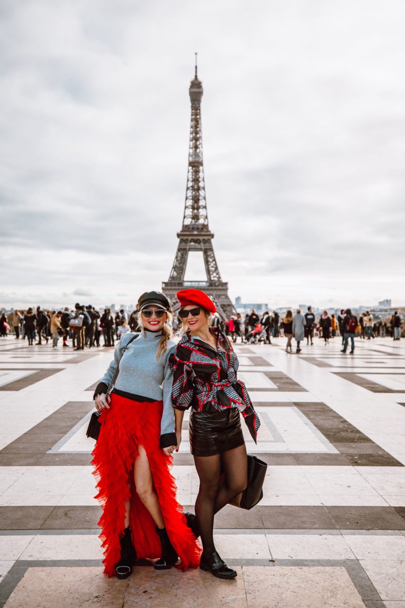The fashion fruit - Paris fw is always my fav 💕 with my Tempête
